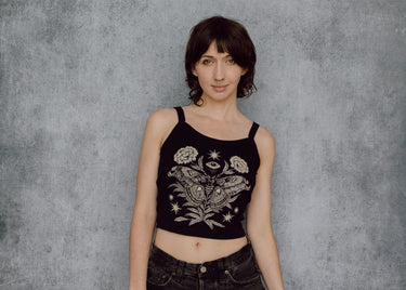 Moth and Eye Cami Crop