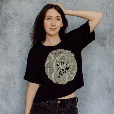 Twin Otters Crop Tee