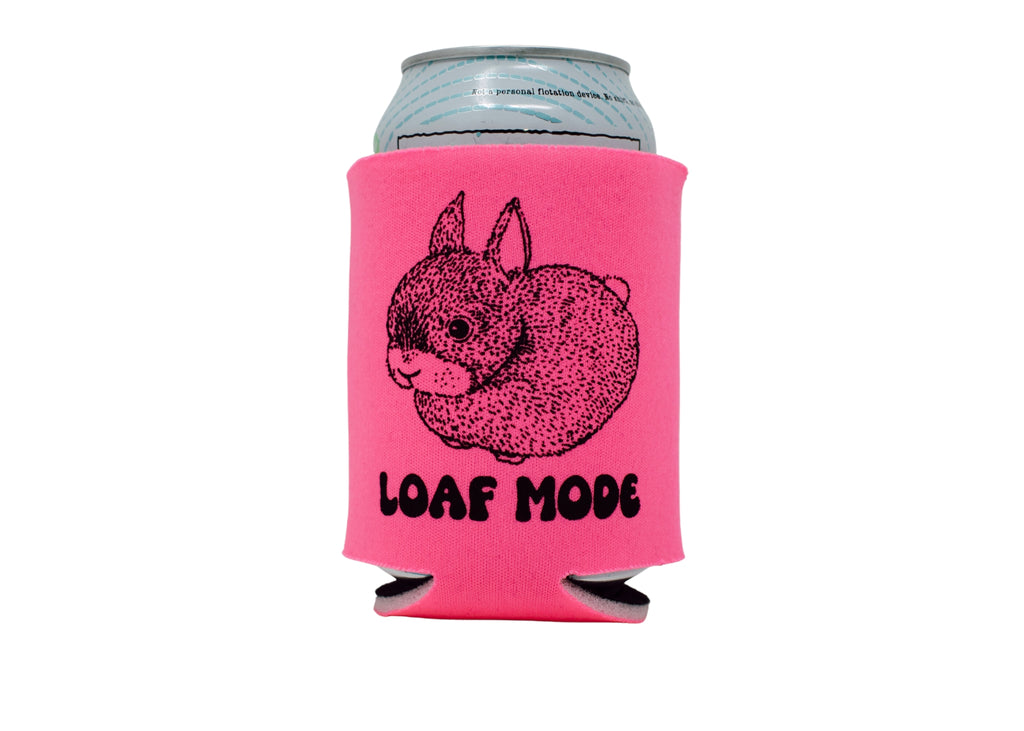 Pink Rabbit Can Holder