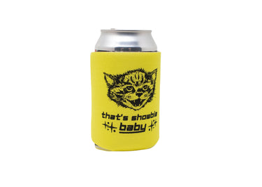 Yellow Cat Can Holder