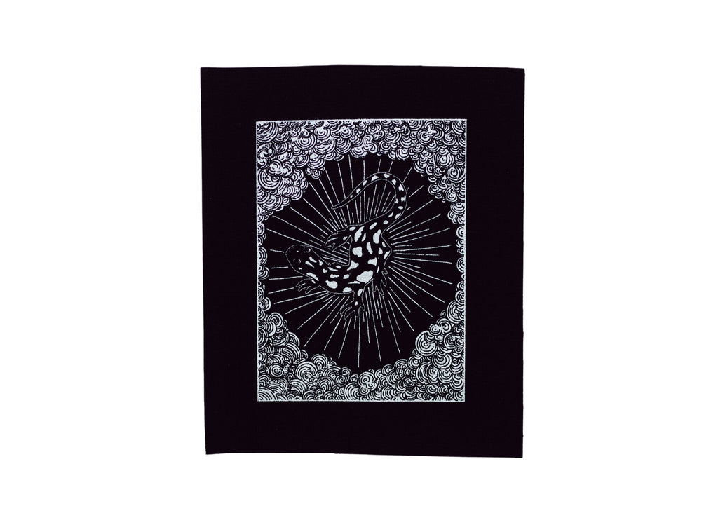 Silver Magic Salamander Patch