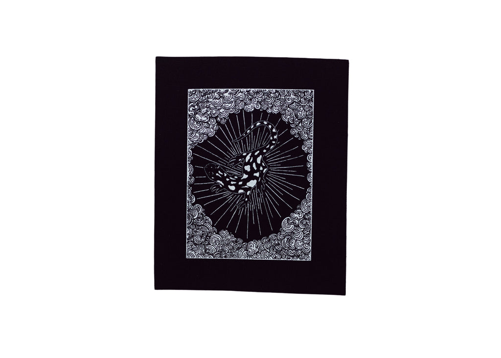 Silver Magic Salamander Patch