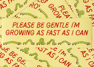Inchworm Bumper Sticker