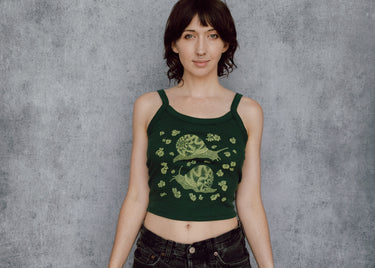Snails and Chamomile Cami Crop