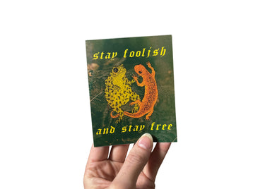 Foolish and Free Sticker
