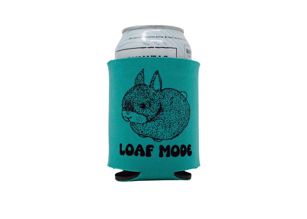 Teal Rabbit Can Holder