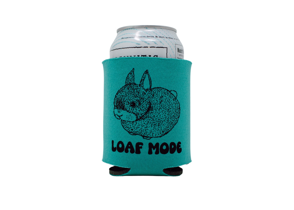 Teal Rabbit Can Holder