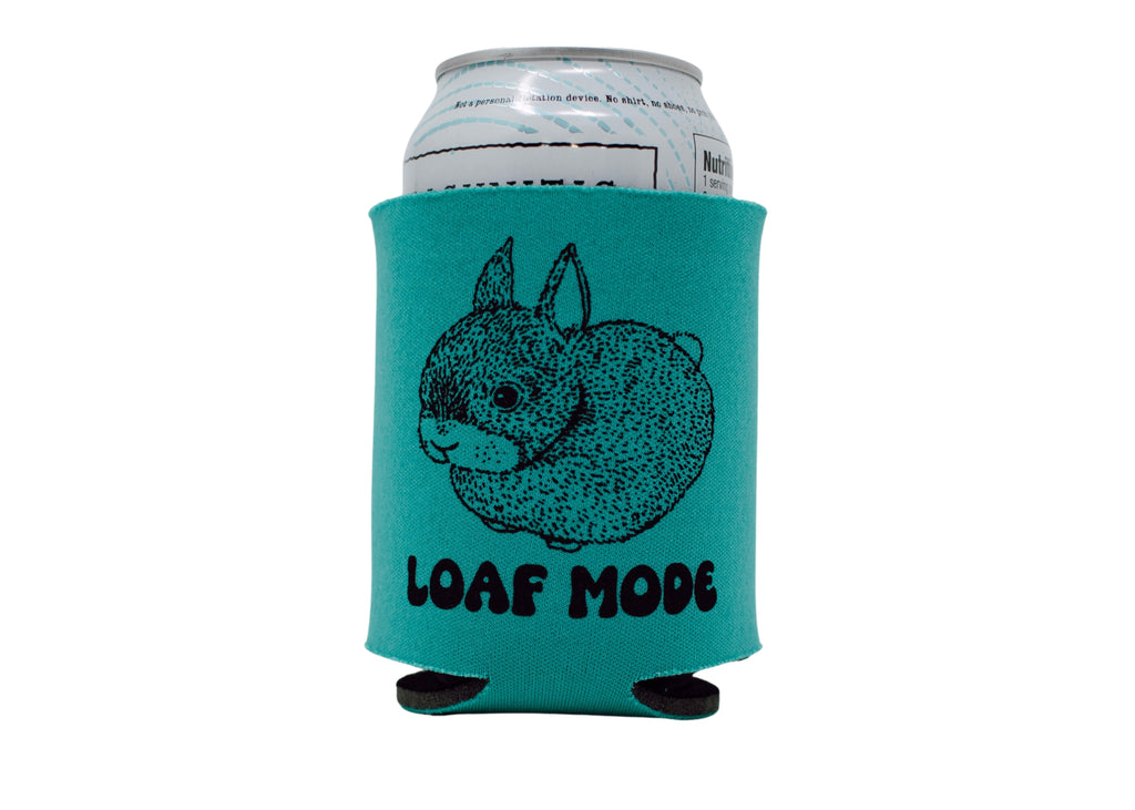 Teal Rabbit Can Holder