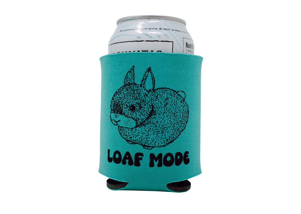 Teal Rabbit Can Holder