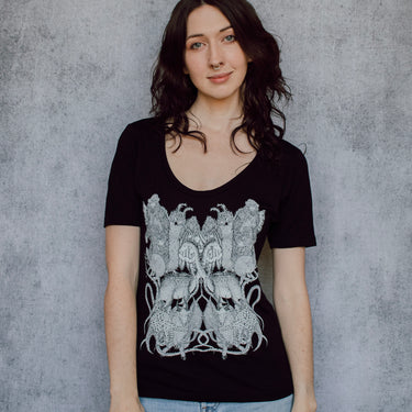 Cryptids Deep Scoop Tee