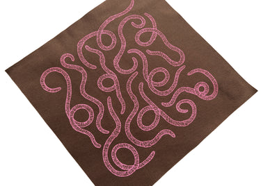 Worm Pattern Back Patch