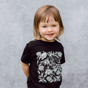 Rat and Floral Kids T-Shirt