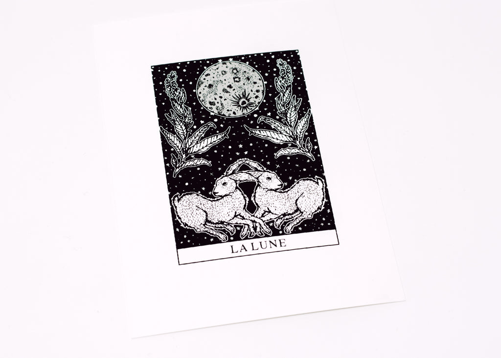 The Moon Tarot Print