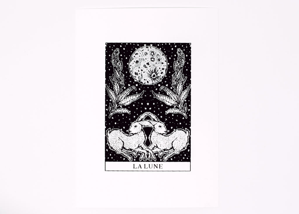 The Moon Tarot Print