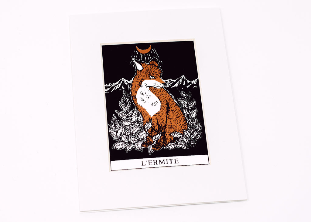 The Hermit Tarot Print