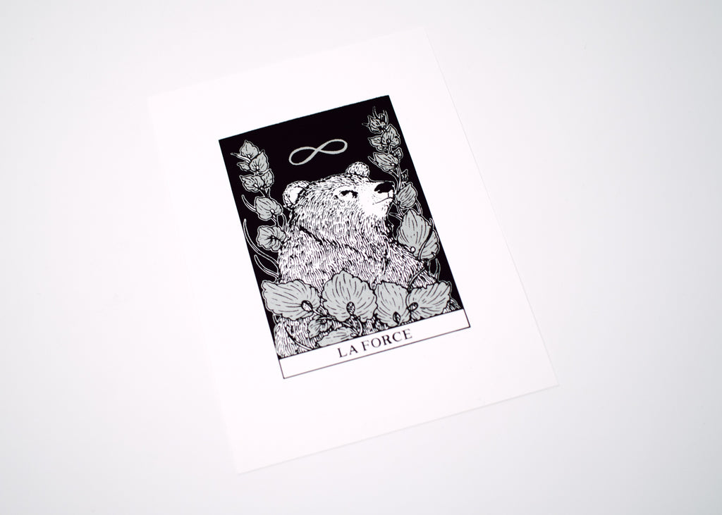 Strength Tarot Print