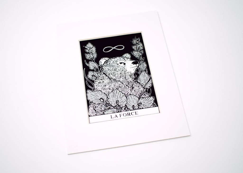 Strength Tarot Print