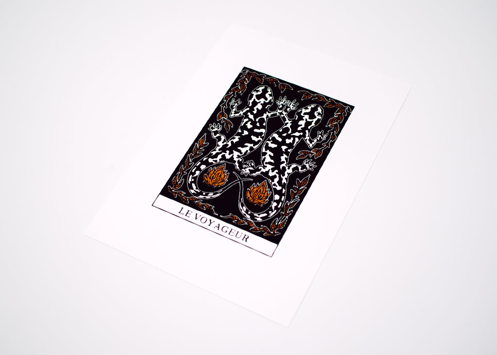 The Traveler Tarot Print