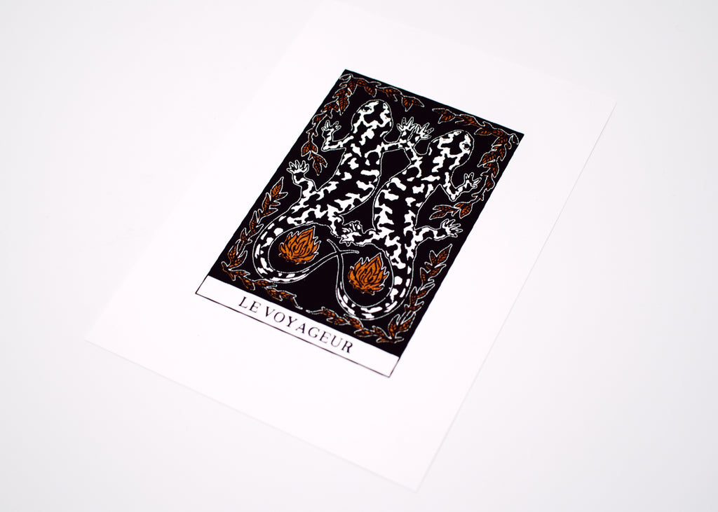 The Traveler Tarot Print