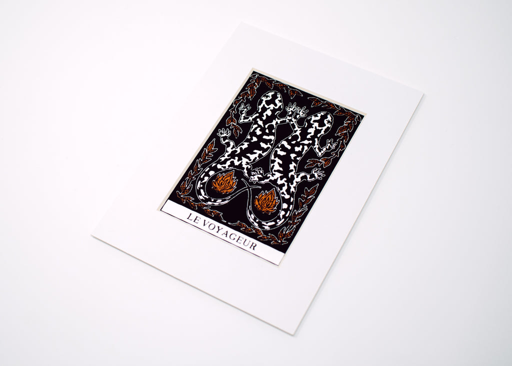 The Traveler Tarot Print