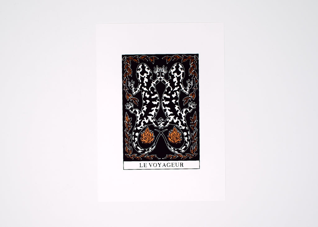 The Traveler Tarot Print