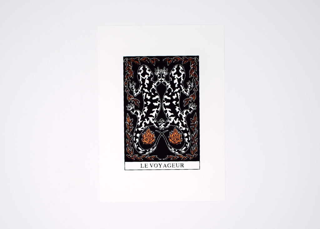 The Traveler Tarot Print