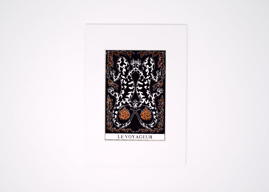 The Traveler Tarot Print