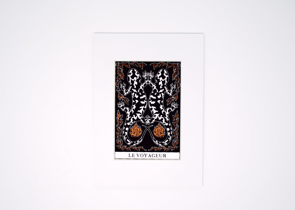 The Traveler Tarot Print