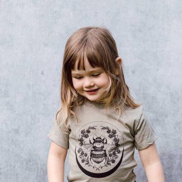 Bee and Crescent Kids T-Shirt