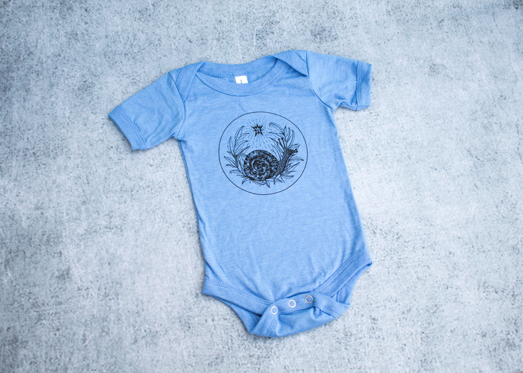 Snail and Star Infant Bodysuit