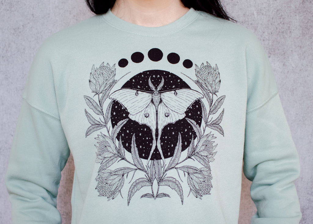 Luna Moth Crop Crew