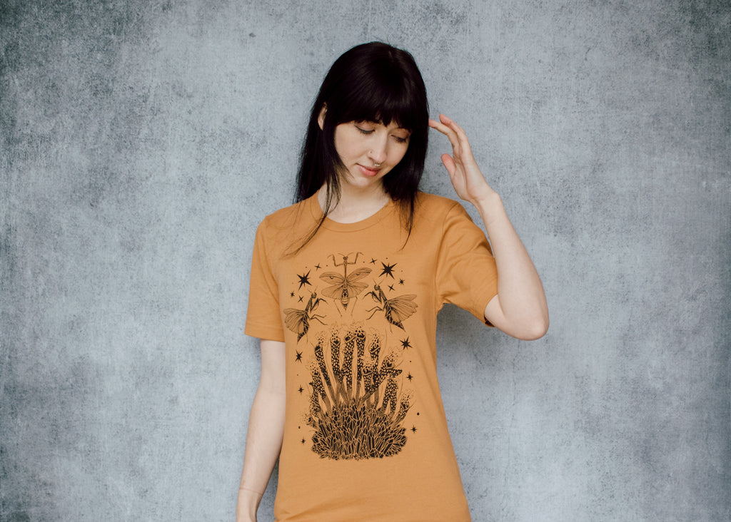 Mantis Crystal Carnivorous T-Shirt