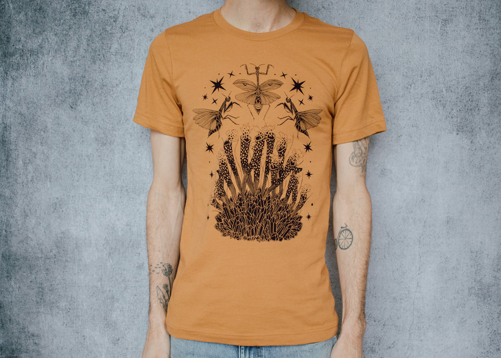 Mantis Crystal Carnivorous T-Shirt