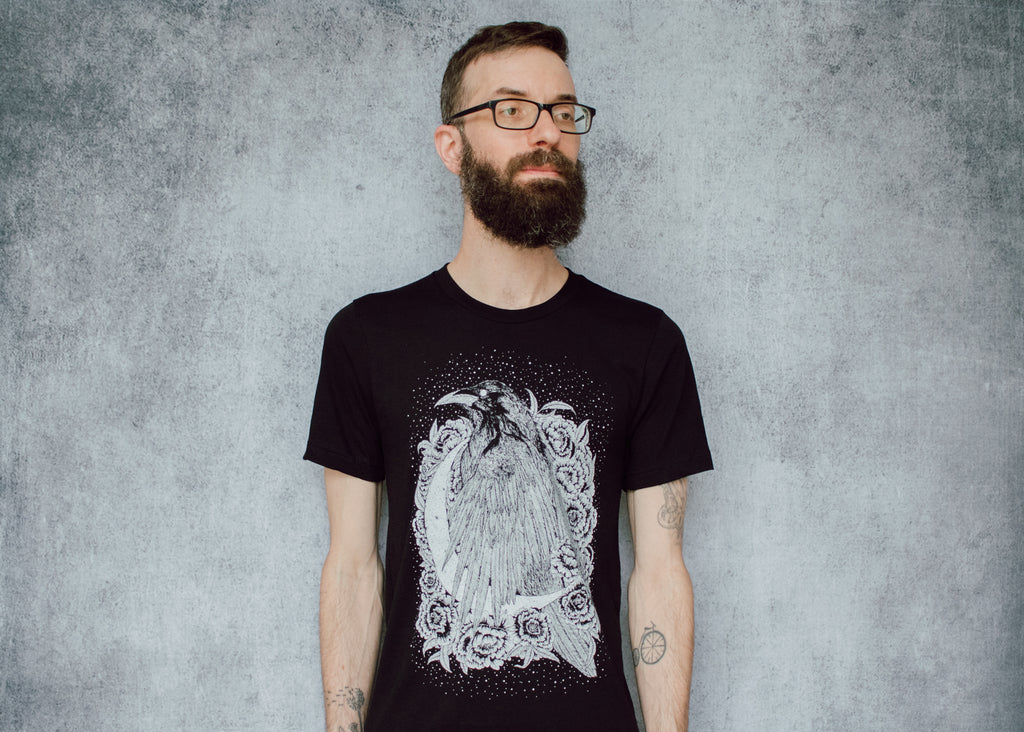 Raven and Crescent T-Shirt