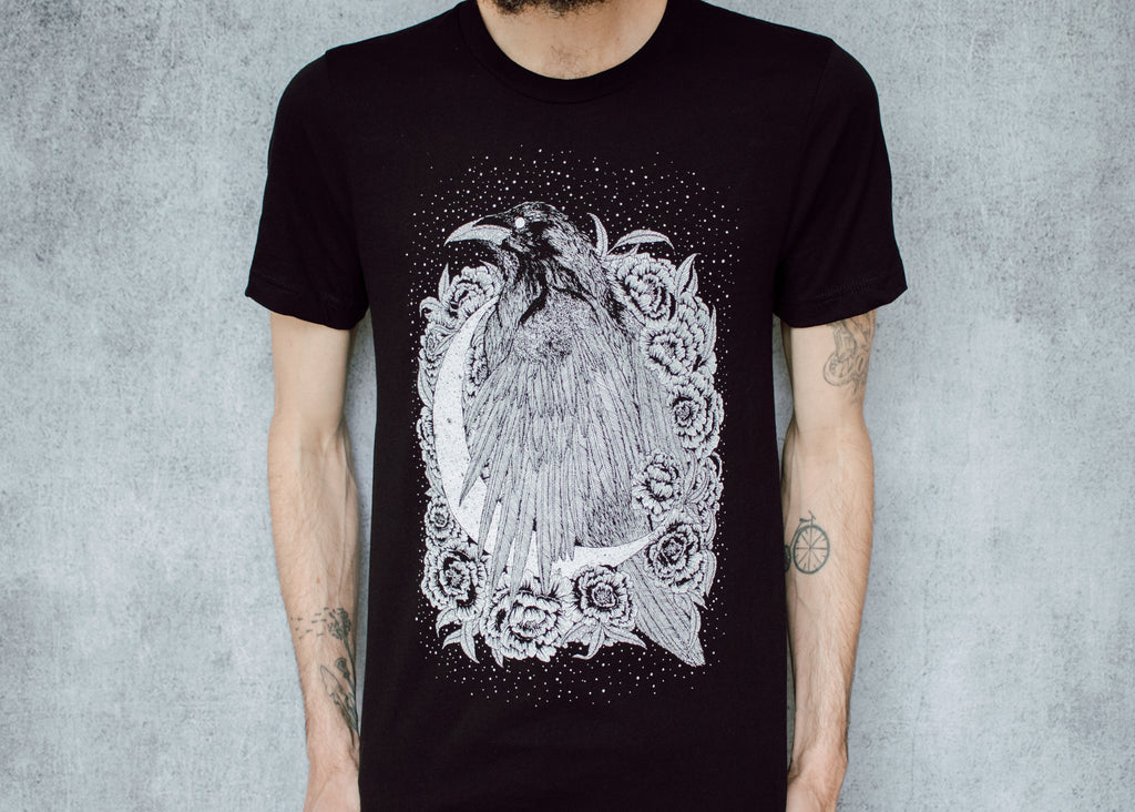 Raven and Crescent T-Shirt