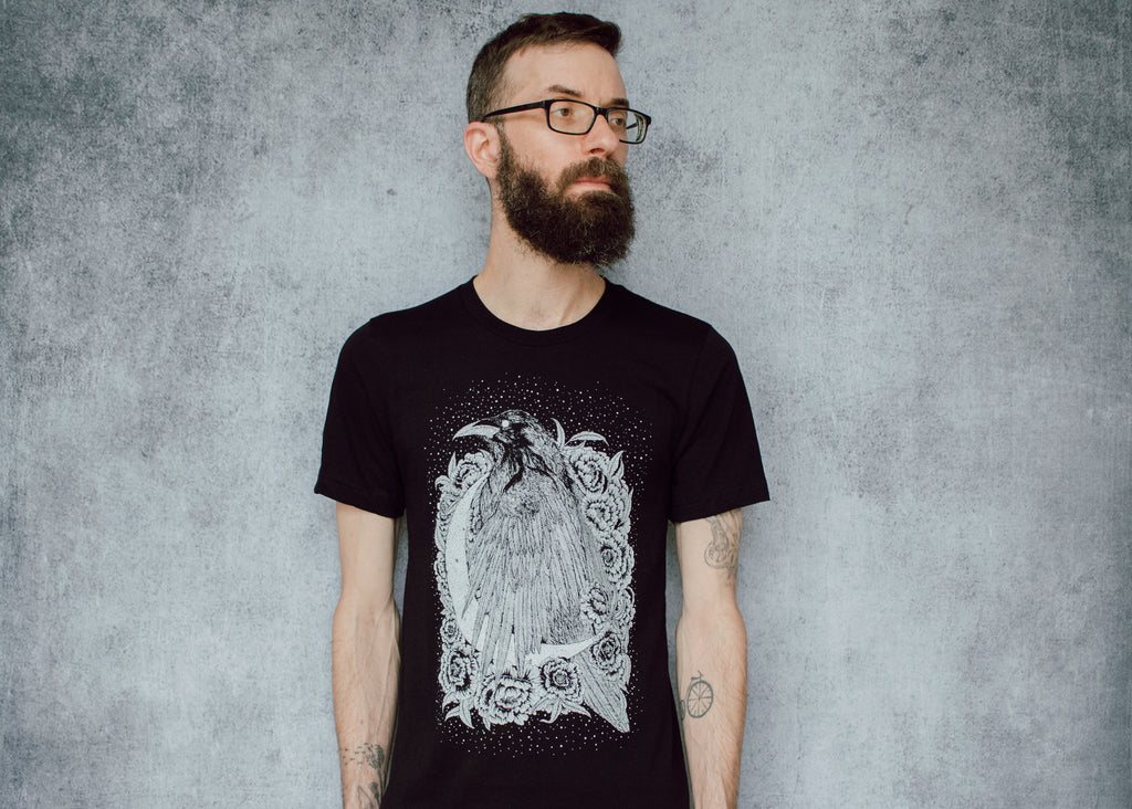 Raven and Crescent T-Shirt