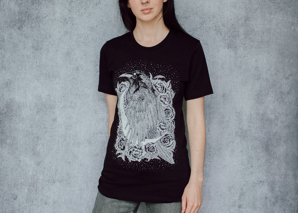 Raven and Crescent T-Shirt