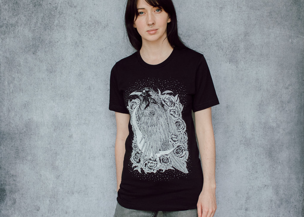 Raven and Crescent T-Shirt