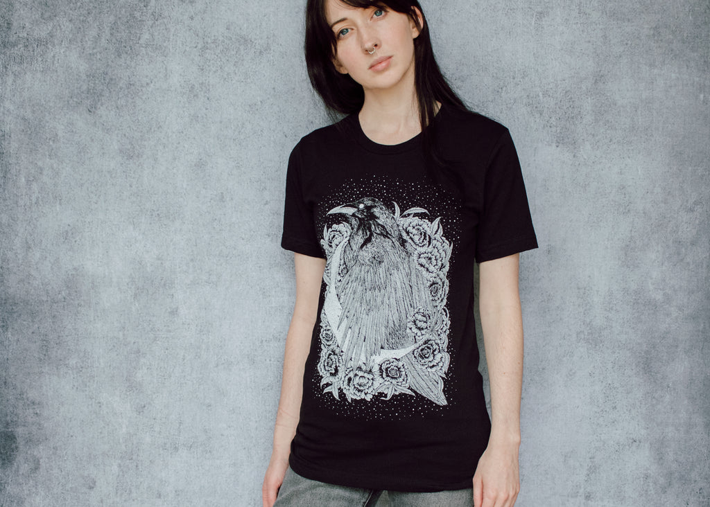 Raven and Crescent T-Shirt