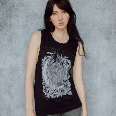 Raven and Crescent Muscle Tank