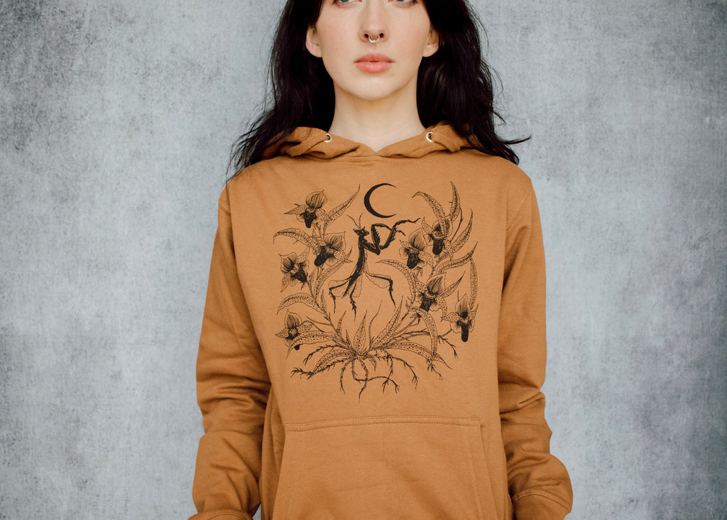 Orchid Mantis Pullover Hoodie