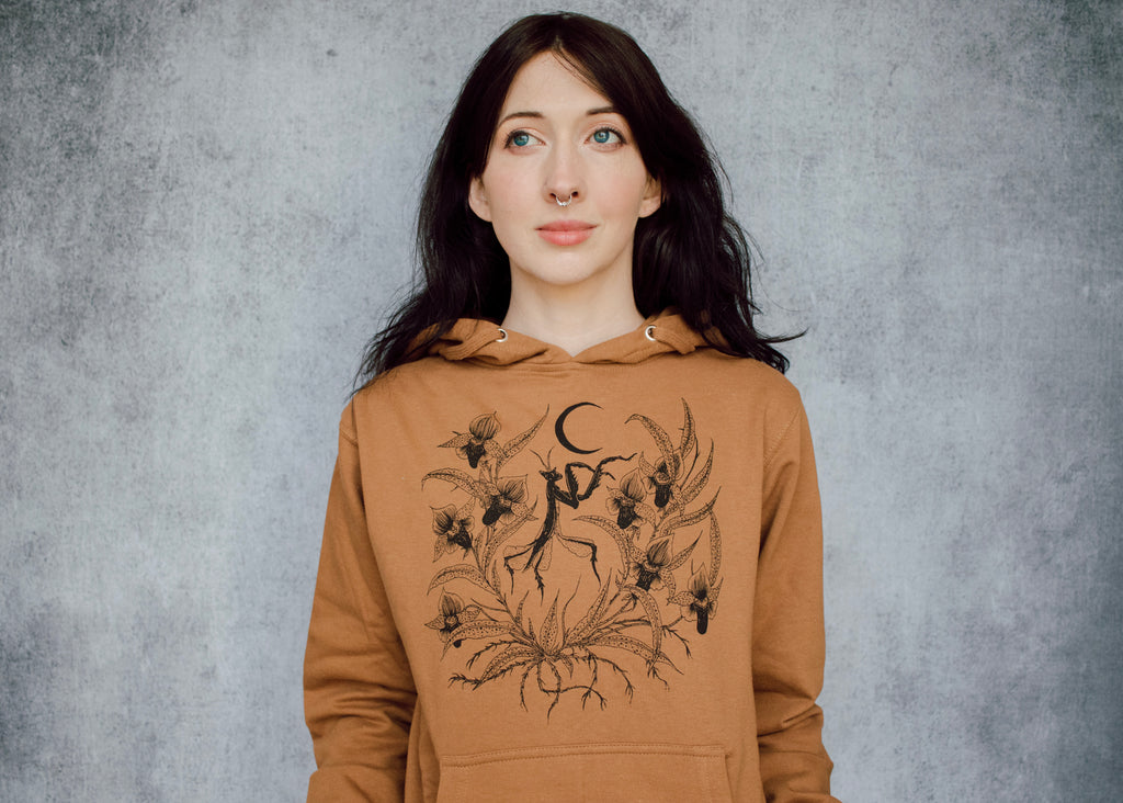 Orchid Mantis Pullover Hoodie