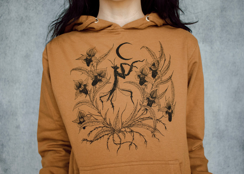Orchid Mantis Pullover Hoodie
