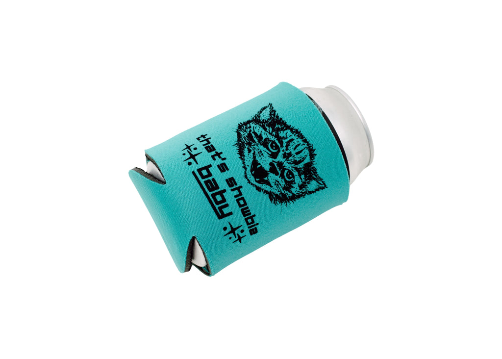 Teal Cat Can Holder