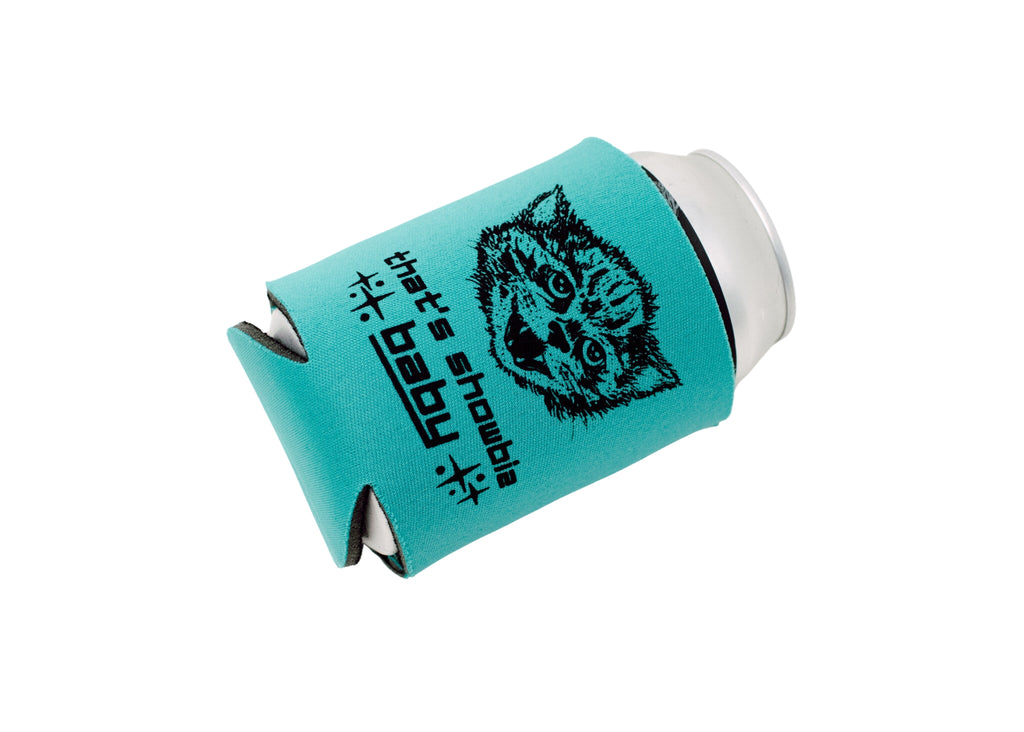 Teal Cat Can Holder