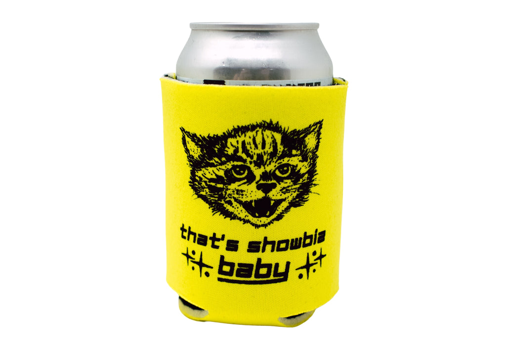 Yellow Cat Can Holder