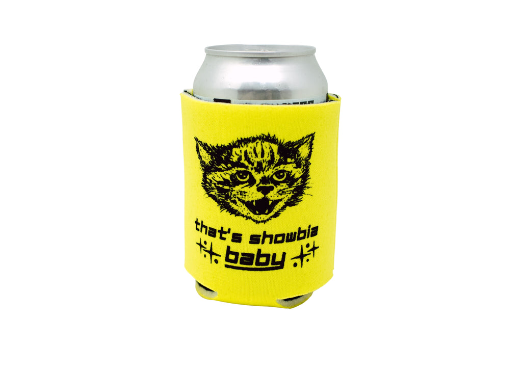 Yellow Cat Can Holder