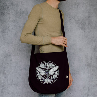 Cicada Floral Slouch Bag