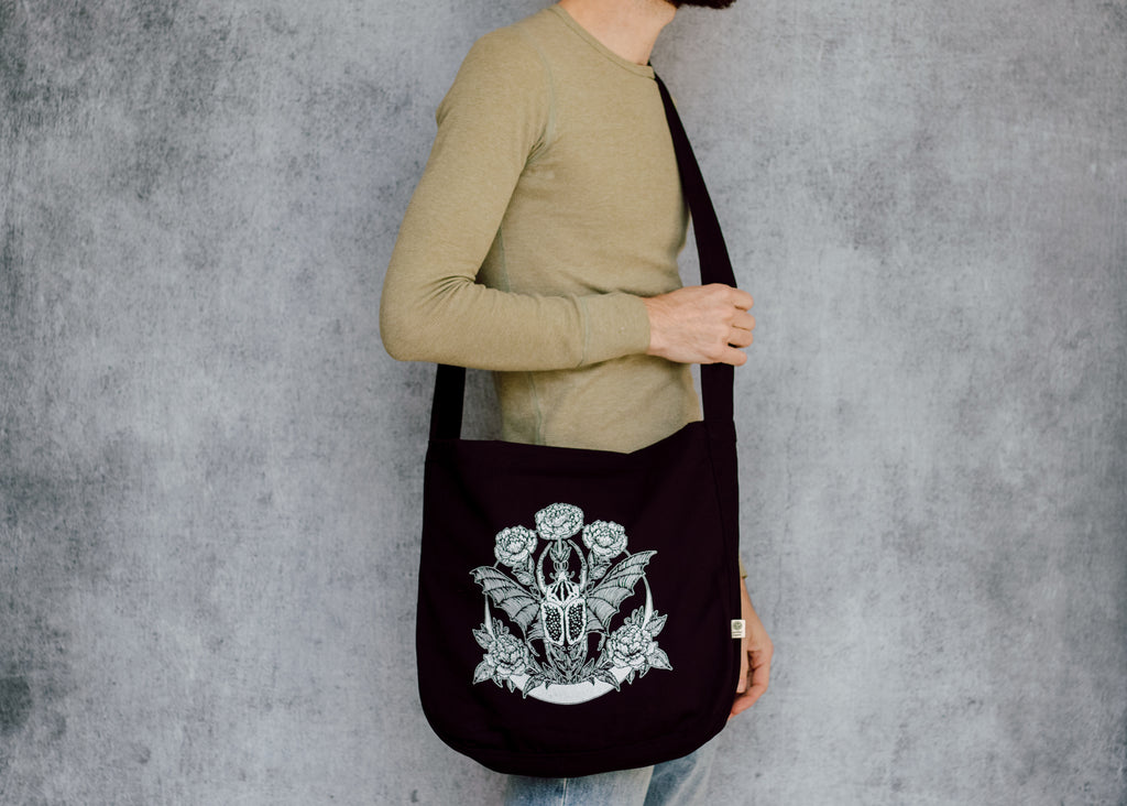 Goliathus Beetle Slouch Bag