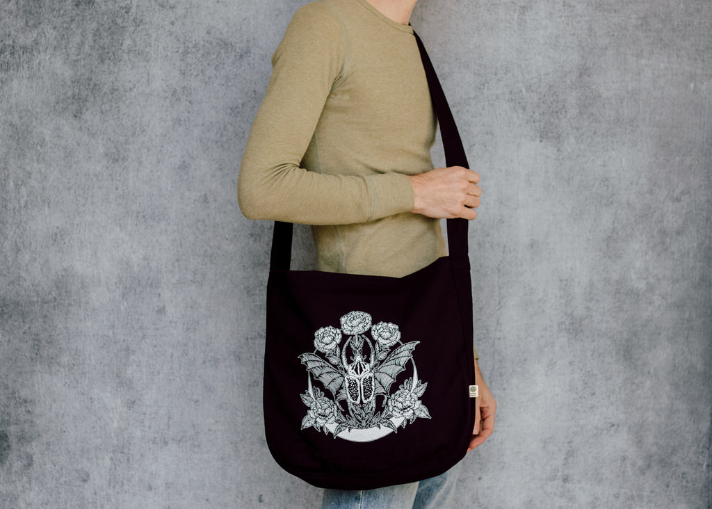 Goliathus Beetle Slouch Bag